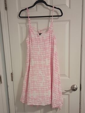 torrid Tie-dye Challis Handkerchief Dress